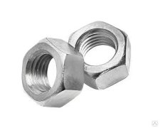 Гайка оцинкованная DIN 934 М12 (25 кг.~1595 шт.)