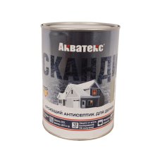 Антисептическое покрытие 0,75 л. АКВАТЕКС Сканди Рогнеда (графит)