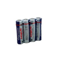 Элемент питания R6/4S AA LongLife Спутник 1,5V (4 шт.)