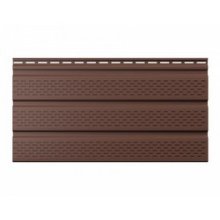 СОФИТ виниловый полностью перфорированый 0,340*3м коричневый (каштан)