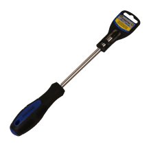 Отвертка крестовая Ph 3*150 мм. хромованадиевая  сталь, двухкомпонентная ручка, ПРОМИС