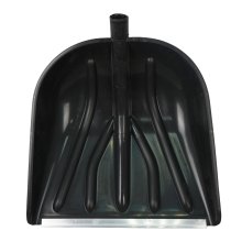 Лопата пластмассовая 410х460 КУПЕЦ алюминиевая планка ф32 (ЦИКЛ,Ковров)