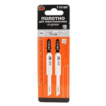 Полотно электролобзика по дереву, прямой чистый рез, BIM, глубина 30 мм., T101BF, 2 шт. ПРОМИС