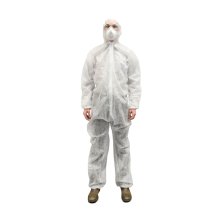 Комбинезон защитный нетканный ПРОФИ XXL (56-58 р-р) белый 30 г/м2 Fiberon