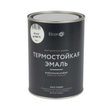 Эмаль термостойкая 700ºС 0,8 кг. белый кремнеорг Elcon Max Therm