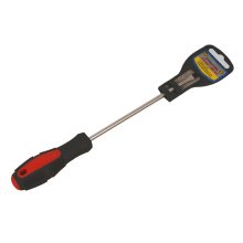 Отвертка шлицевая 5,0*150 мм. хромованадиевая сталь, двухкомпонентная ручка ПРОМИС
