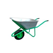 Тачка строительная  1-колесная 200 кг/110 л/0,7 мм/пневмотическое колесо PR16"х4.80/4.00-8/12 мм. MAWIPRO