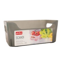 Корзина SCANDI 170х120х75мм 1,2л (черный) БЫТПЛАСТ