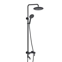 Стойка душевая со смесителем для ванны нержавеющая сталь одноручковый EKO Wesnaart