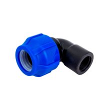 Отвод ПНД компрессионный вн/р 25х1/2 VALFEX