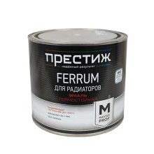 Эмаль акриловая 1,9 кг. для радиаторов (белая) FERRUM 100° ПРЕСТИЖ