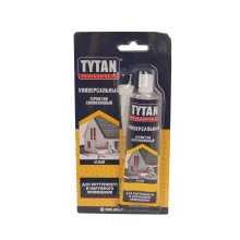 Герметик силиконовый универсальный 85 мл. (белый) TYTAN Professional