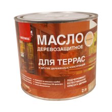 Масло для террас 2 л. Неомид