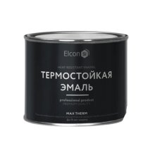 Эмаль термостойкая 700ºС 0,4 кг. серебристый кремнеорг Elcon Max Therm