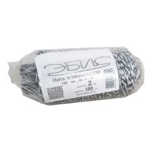 Нить полиамидная капроновая, крученая цветная 100 м. ЭБИС