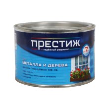 Эмаль ПФ-115  0,4 кг. серая ПРЕСТИЖ