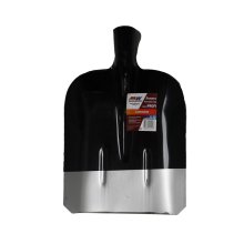 Лопата совковая рельсовая сталь прямоугольная черно-серая S-32 MAWIPRO