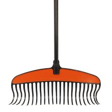 Грабли веерные пластмассовые 23 зуба для листвы FINLAND