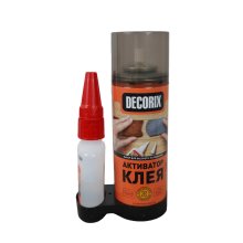 Клей двухкомпонентный, цианакрилатный для экспресс-склеивания 270 мл/50 гр. DECORIX