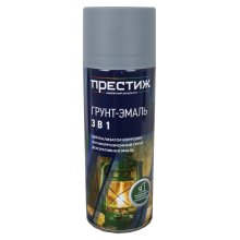 Грунт аэрозольный 3в1 425 мл. серый Престиж