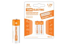 Аккумулятор AA-1000 mAh Ni-MH BP-2 TDM П КРАТНО 2шт