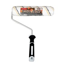 Валик в сборе 42*240 мм. микрофибра ворс 9 мм. 2К ручка 8 мм. Black White DECOR