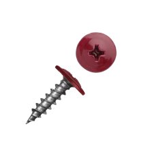 Саморез ШСММ 13*4,2 прессшайба сверло цинк (3005) Красное вино (200 шт.)