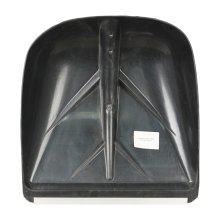 Лопата пластмассовая 400х380 №3 алюминиевая планка ф36