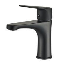 Смеситель для раковины латунный одноручковый чёрный NOVA Wesnaart