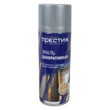 Эмаль аэрозольная акриловая 425 мл. металлик silver metallic Престиж