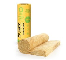 Утеплитель ИЗОВЕР Теплый Дом Твин-50 (рулон мини) 50*610*8200/Е/К (10 м2/0,5 м3/2 шт.)