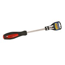 Отвертка шлицевая 8,0*150 мм. хромованадиевая сталь, двухкомпонентная ручка ПРОМИС