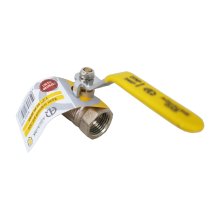 Кран шаровой газовый вн/вн ручка 1/2 Aqualink