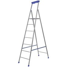 Стремянка 7 ступеней широкие (профиль 30*15) СМ7 НИКА