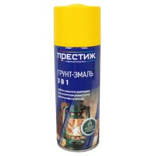 Грунт аэрозольный 3в1 520 мл. желтый Престиж