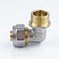 Угольник обжимной с переходом на нар/р 16х1/2 Aqualink