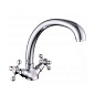 Смеситель для кухни 1509 латунный без подводки KDM-2007A-02-58р 1/2&quot; Lucky Tap