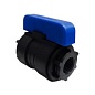 Кран шаровой ПНД компрессионный вр-вн разборный 3/4"х3/4" Ду16  VALFEX