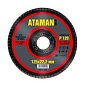 Круг шлифовальный торцевой лепестковый  Р120  125х22 мм. (ATAMAN)
