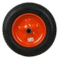 Колесо пневматическое 14"х3.50х8/16 мм. MAWIPRO оранжевое