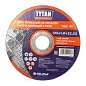 Круг отрезной по металлу 125 х 1,0 х 22,22 мм. TYTAN Professional