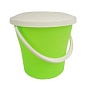 Ведро пластиковое 10 л. с крышкой (М374)