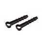 Дюбель-хомут  5-10 мм. нейлон прямоугольный (черный) (100 шт.) PROconnect