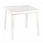 Стол  800х800х740 мм. квадратный (белый) (М2593)