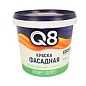 Краска водоэмульсионная фасадная 1,4кг ВД-АК белоснежная FORMULA Q8