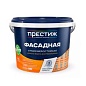Краска водоэмульсионная фасадная 13 кг. ВД-АК-101 F20 супербелая ПРЕСТИЖ