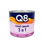 Грунт-эмаль по ржавчине 3в1  1,8 кг. белая FORMULA Q8