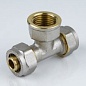 Тройник обжимной с переходом на вн/р 16х1/2х16 Aqualink