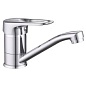 Смеситель для кухни 375 латунь короткий без подводки  KS-4007-15-44, d40 Lucky Tap