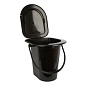 Туалет-ведро 17л  (коричневый)
